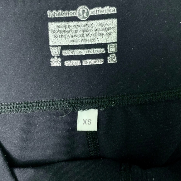Lululemon Black Workout Running Yoga Ballet Boogie Dance Shorts XS - Picture 4 of 4